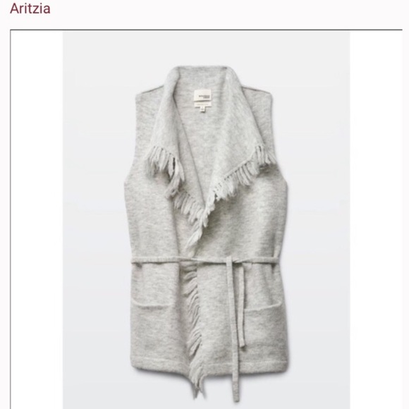 Wilfred Free Wool Alpaca Fei Fei Vest Size XXS - Picture 1 of 10